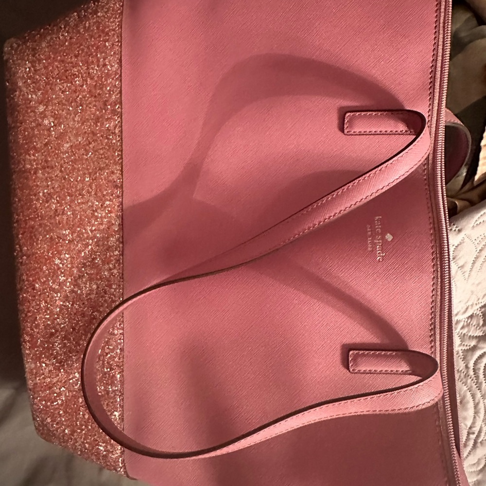 Kate Spade Pink Sparkle Tote